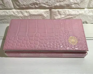 [ 새상품 미사용 ] 황궁 장지갑 악어 엠보 핑크