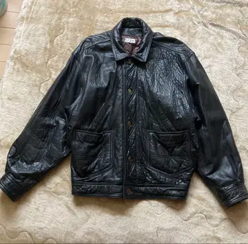 가죽 양가죽 단추식 자켓 블랙 폴스미스 M 사이즈