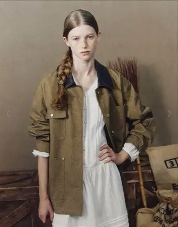 DEPOUND 한국 인기 gold button work jacket