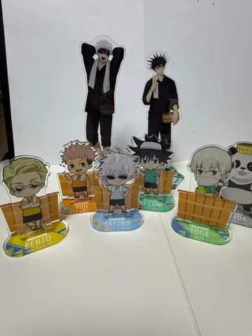 주술회전 SPA 콜라보 아크릴 스탠드 세트