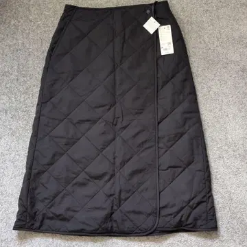 유니클로 웜 이지 스커트 M 사이즈 블랙