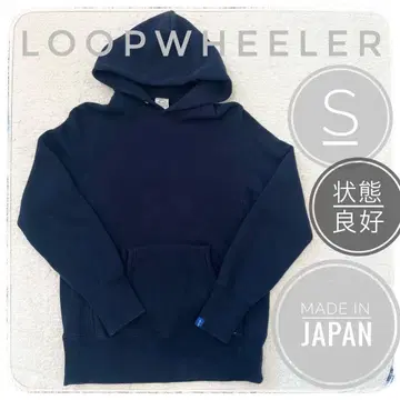 [ LOOPWHEELER ] 풀오버 후드티