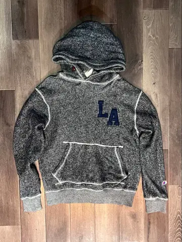 Champion LA 로고 후드 부착 후드티 M