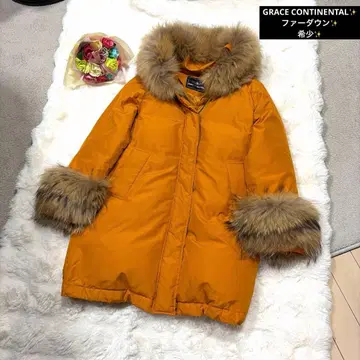 레어 GRACE CONTINENTAL 퍼 다운 자켓