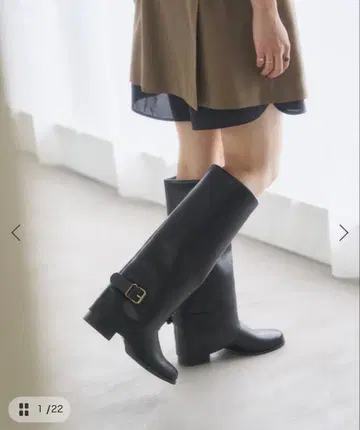 LE TALON 5cm 와이드 샤프트 커버 부츠