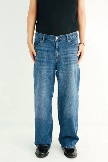 sullen tokyo WASHED WIDE DENIM PANTS