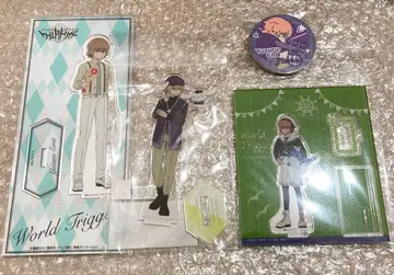 에마 유즈루 아크릴 스탠드 배지 4개 세트