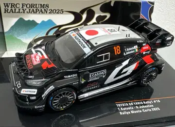 RALLYJAPAN 카츠타 타카모토 선수 GR YARIS #18 미니카