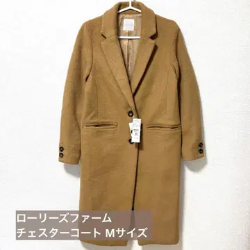 LOWRYS FARM 비버 체스터 코트 M 카멜