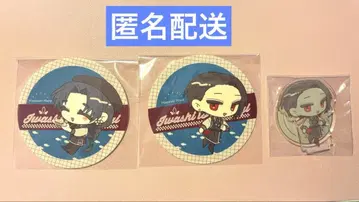 정어리와 호랑가시나무 아크릴 스탠드 코스터