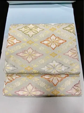 [ 새상품 ] 하나이 유키코 후쿠로 오비 꽃무늬