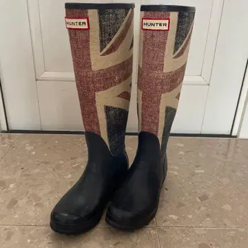 HUNTER 유니언 잭 장화