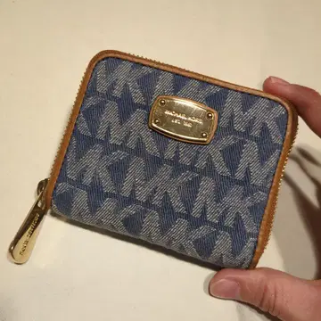 Michael Kors 데님 접이식 지갑