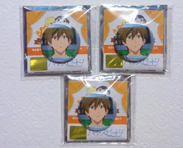 Free! 하이 스피드 하이스피 쿄애니 핸드메이드 캔뱃지 마코토