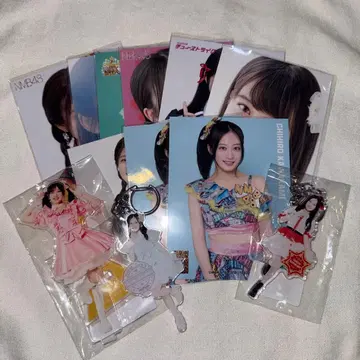 카와카미 치히로 굿즈 묶음 판매 NMB48 브로마이드 아크릴 스탠드 키링