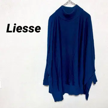 3514 리에스 긴팔 니트 스웨터 상의 돌먼 슬리브 울 100