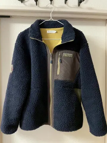 Hush Puppies 플리스 자켓 S 사이즈 네이비 점퍼