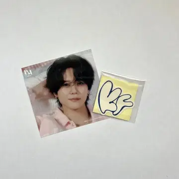 INI 후지마키 쿄스케 정사각형 사진&스티커