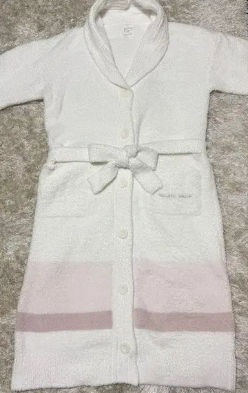 (미사용 새상품) 젤라또피케 보더 무늬 가운 가디건