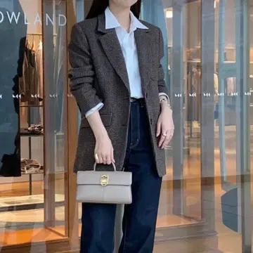 24AW Ballsey 프렌치 울 트위드 테일러드 자켓