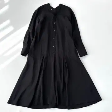 BEARDSLEY 비어즐리 칼라리스 셔츠 원피스