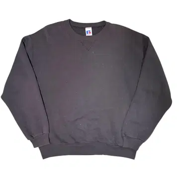 90s RUSSELL ATHLETIC 블랙 맨투맨 L 사이즈