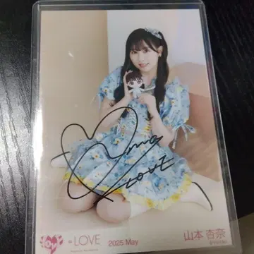 = LOV 이코러브 야마모토 안나 안냐 친필 모리 멘카라 히키