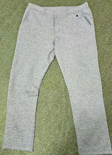 Champion 그레이 종이상자 니트 팬츠 XL