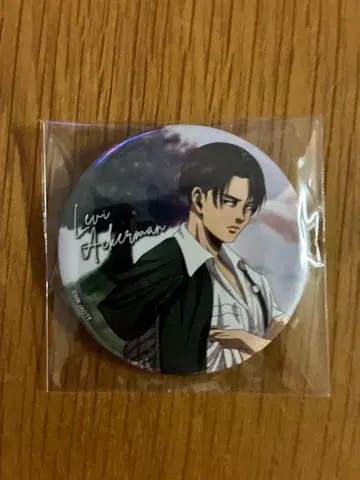 진격의 거인 ATTACK FES 어택 페스티벌 캔뱃지 리바이