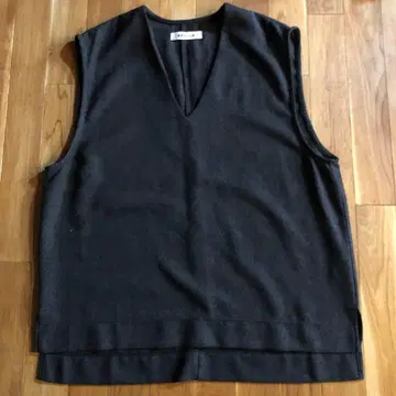 시착만 한 상품 ARULLE 레이어드 린넨 라이크 베스트