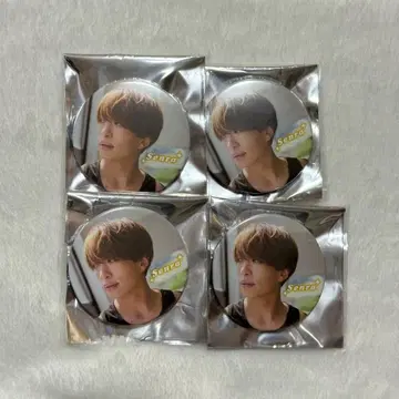 센라 Brun 캔뱃지 4개 세트