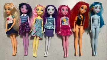 11월 중 판매 마이 리틀 포니 에퀘스트리아 걸즈 7체 세트