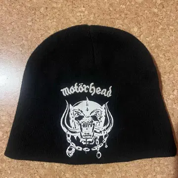 motorhead 블랙 니트 모자