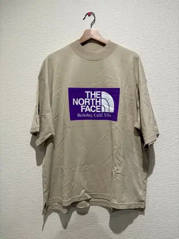 THE NORTH FACE 베이지 티셔츠