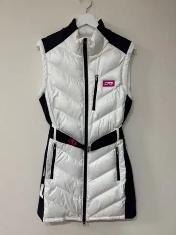 CPG 여성용 골프 원피스 다운 베스트