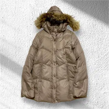 [프롬러브 쓰리 ] 다운 코트 후드 탈부착 가능 풀 집업 무지 9AR