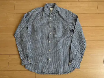 maillot 마이요 면린넨 스트라이프 셔츠 사이즈 S