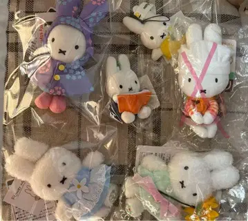 미피 마스코트 봉제 인형 5개 세트