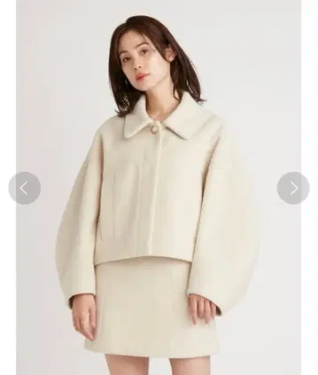 snidel 스나이델 오버 사이즈 숏코트