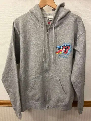 레어 해외 파크 한정판 2013 디즈니랜드 ZIP 후드티 M