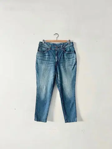 [ 새상품급 ] 45R 라이 스트레치 데님 NEW 복숭아 가공 인디고