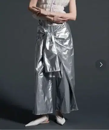 mecre 30800엔 글리터 디자인 팬츠 실버 팬츠 엘렌딕