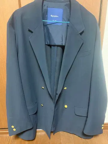 짐플렉스 네이비 더블 브레스트 자켓 네이비