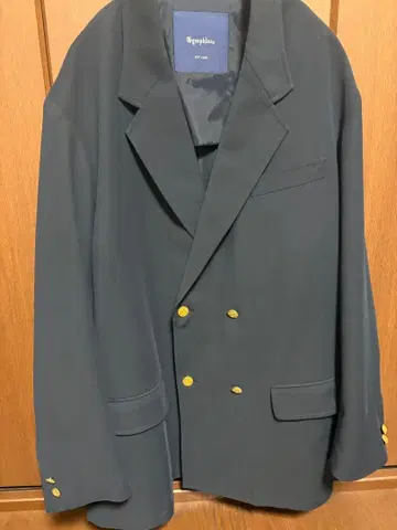 짐플렉스 네이비 더블 브레스트 자켓 네이비