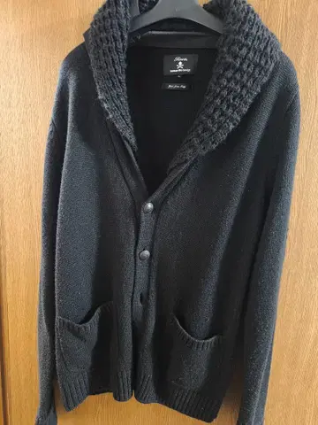 Roen x Semantic design 블랙 가디건 L