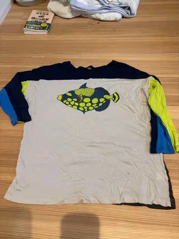 보헤미안즈 긴팔 T셔츠 네이비