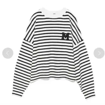 Mila Owen 트레이너처럼 보이는 니트 보더