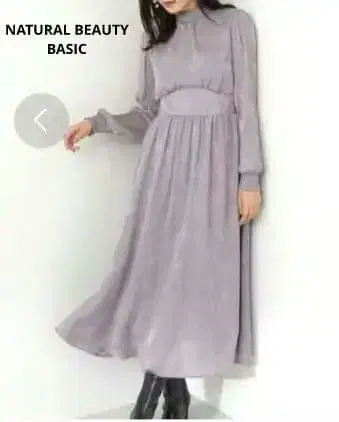 플라워샤가드셔링 롱 원피스 예쁜 S 사이즈