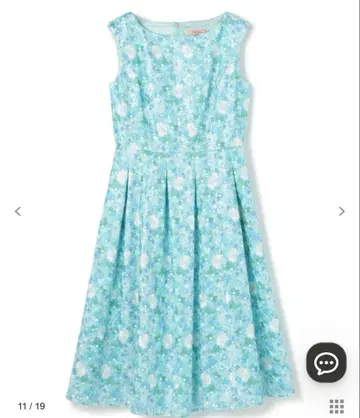 TOCCA 코스모스 플라워 슬리브리스 원피스