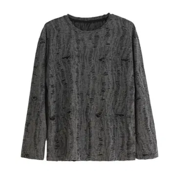 [가격 인하 가능] 데미지 가공 니트 y2k 그런지 계열